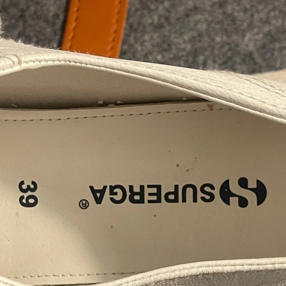 Superga Leather 2790 Platform Sneaker - Women's Size 8